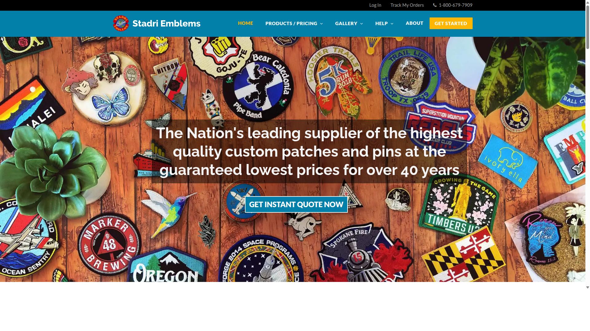 Stadri Emblems website